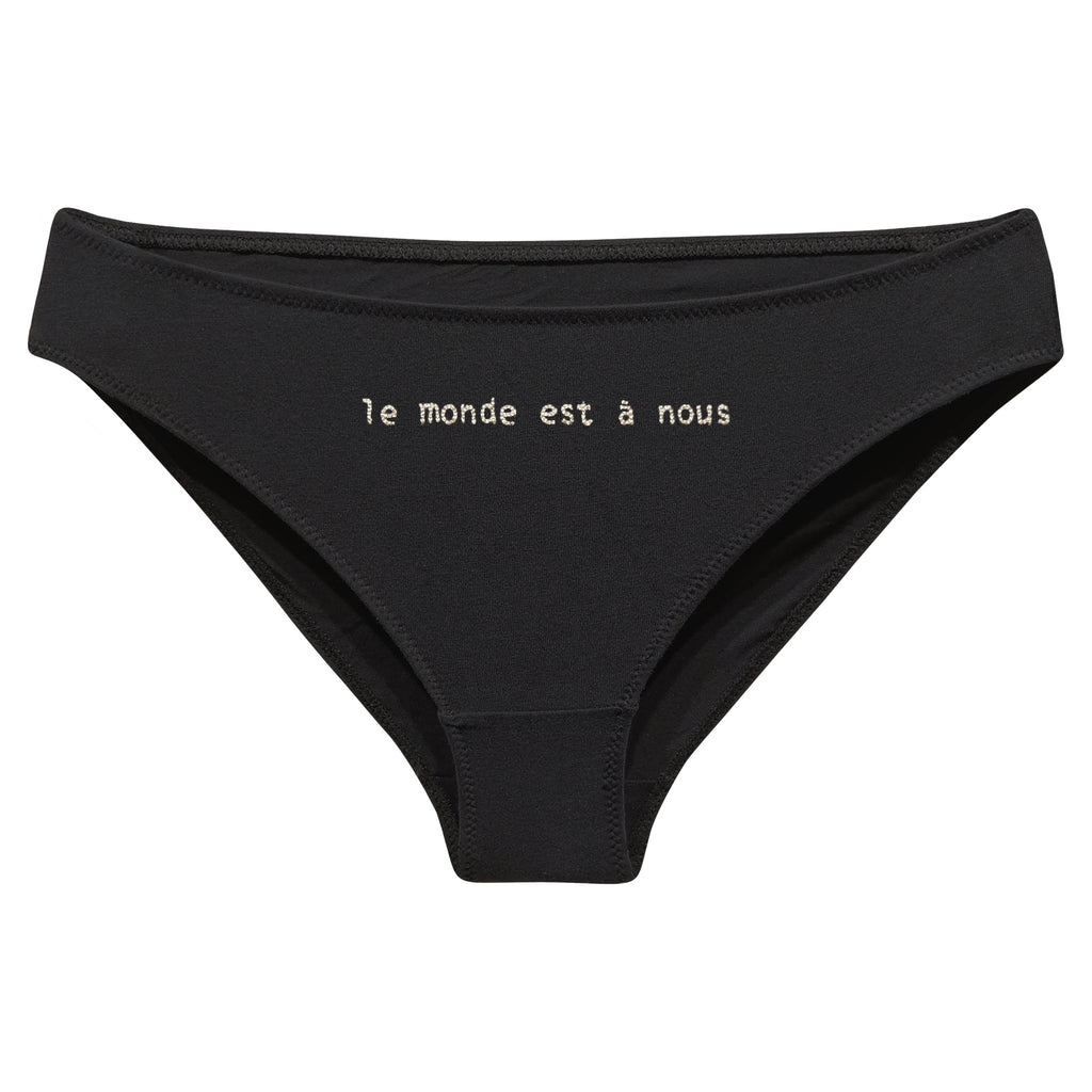 perkupLe Monde - Nakışlı Bikini Külot